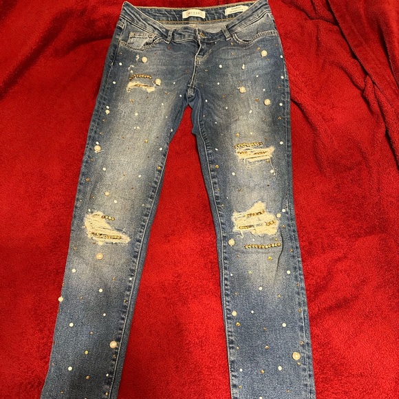Guess Embellished Jeans - Picture 2 of 3